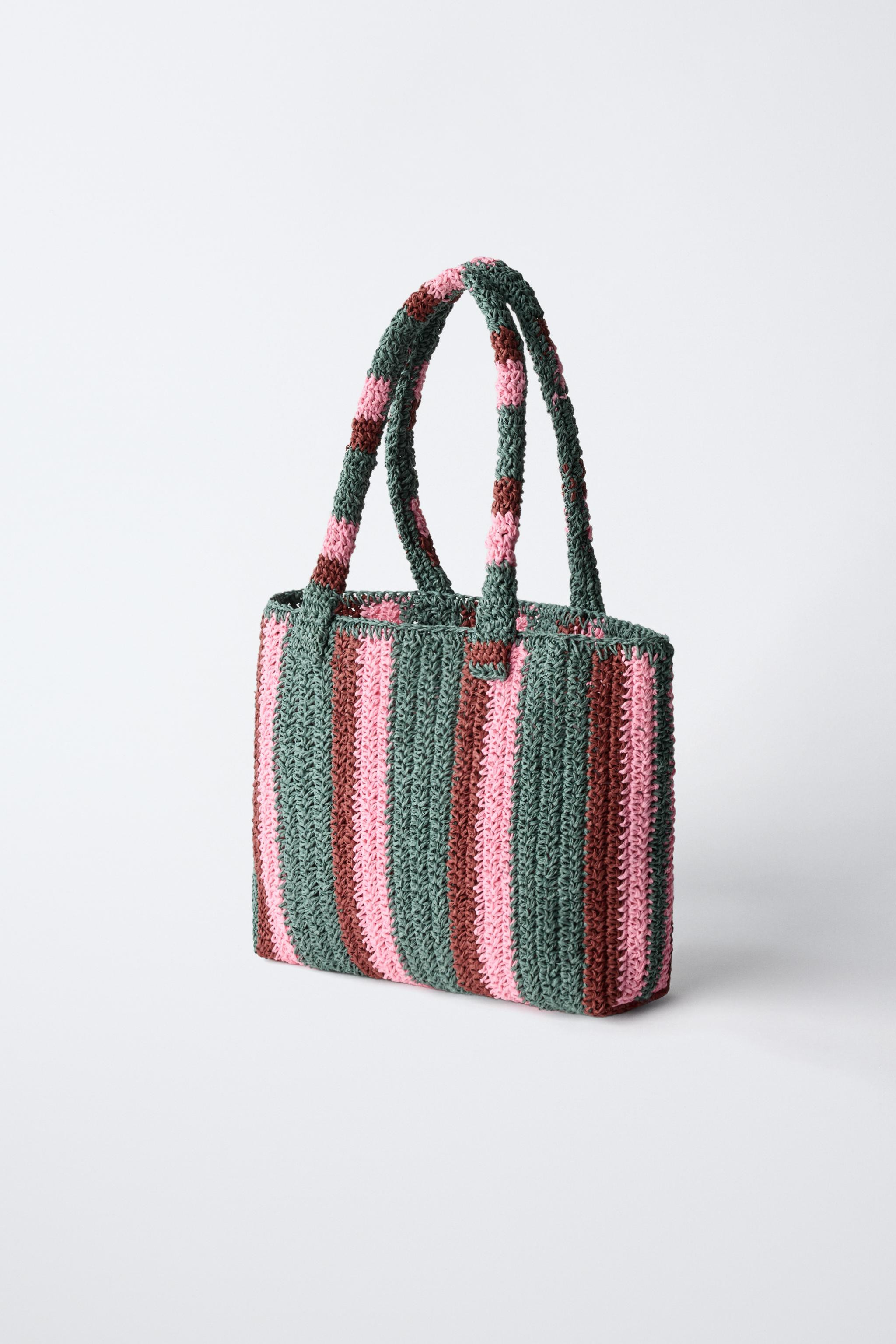 STRIPED TOTE BAG | Zara US