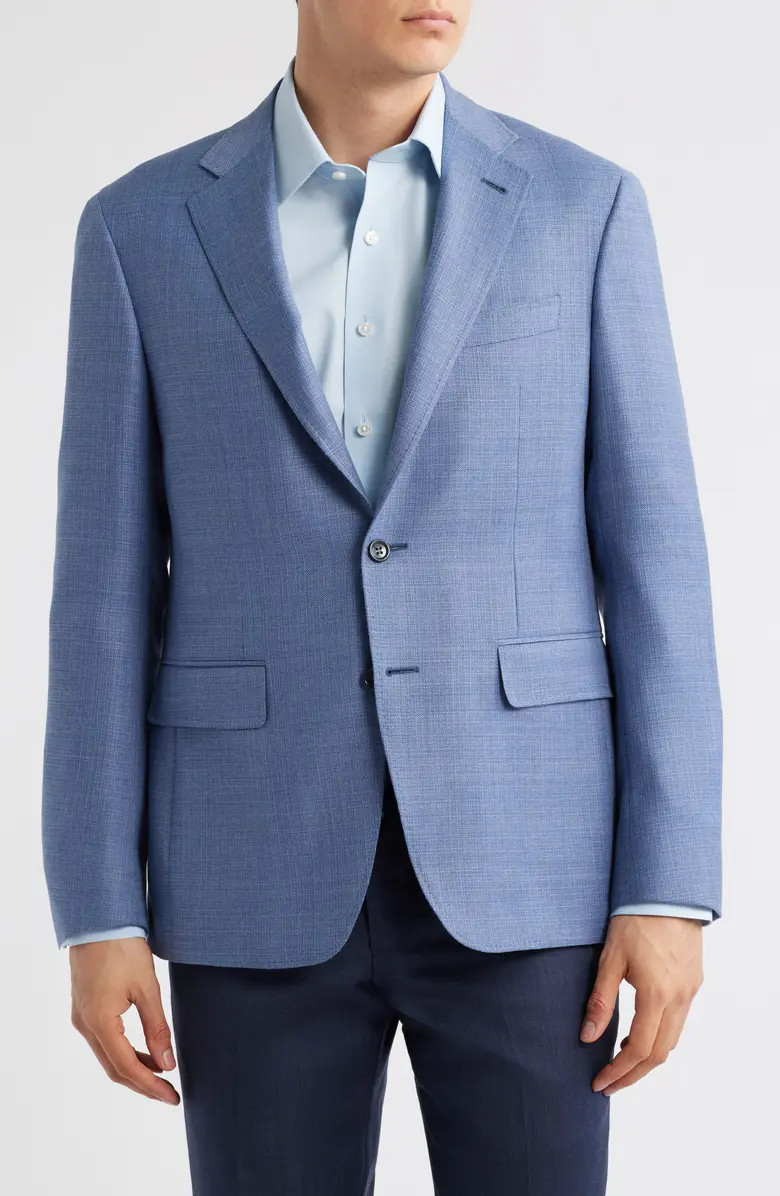 Canali Kei Trim Fit Wool Sport Coat | Nordstromrack | Nordstrom Rack