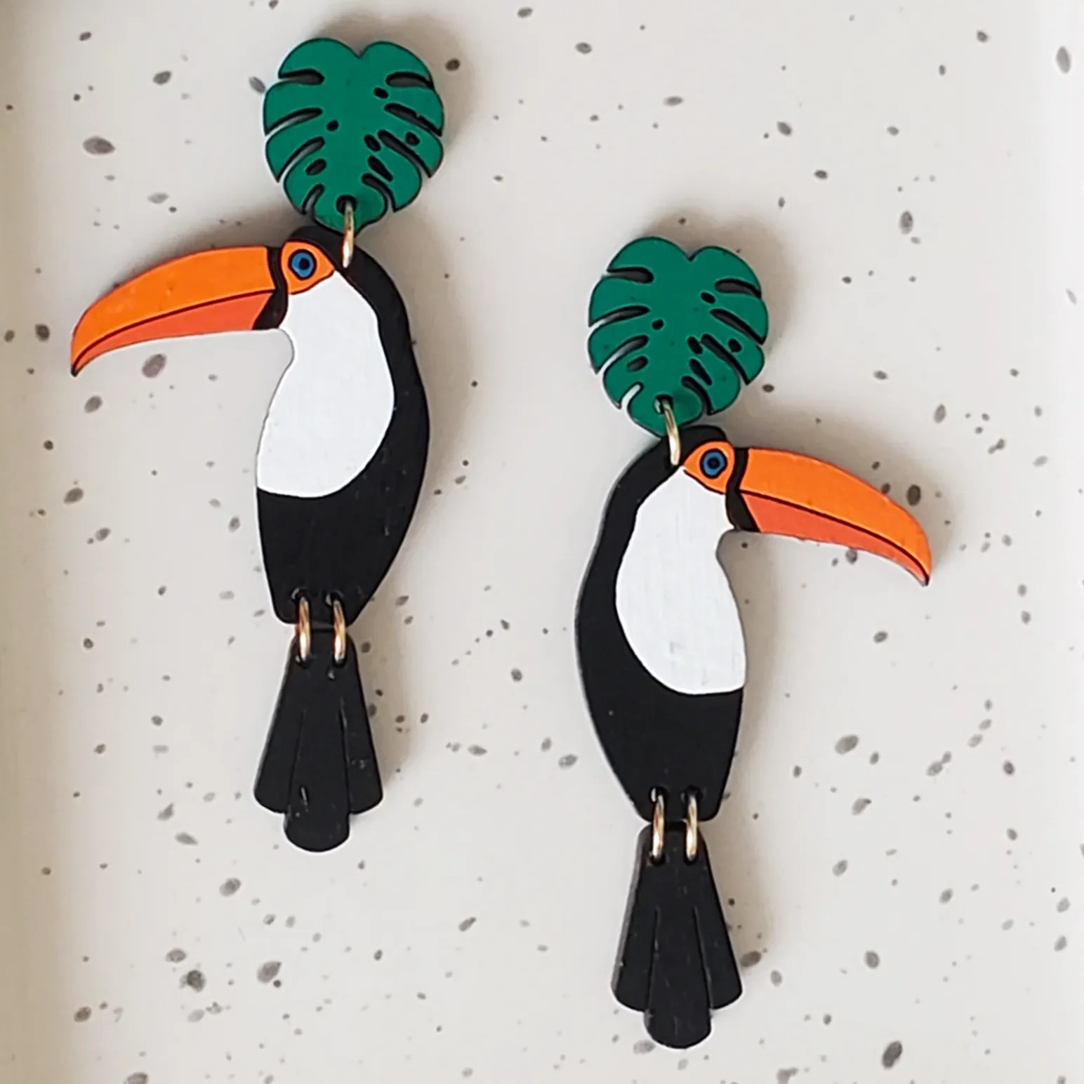 Toco Toucan Earrings | Le Chic Miami