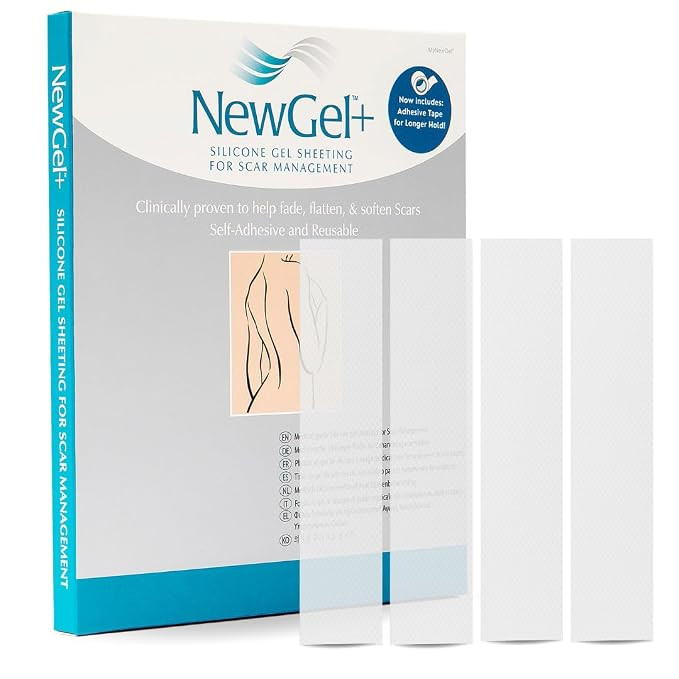 Advanced Silicone Scar Treatment Sheets for OLD, NEW Scars, Surgery, Keloids, C-Section, Burns, b... | Amazon (US)