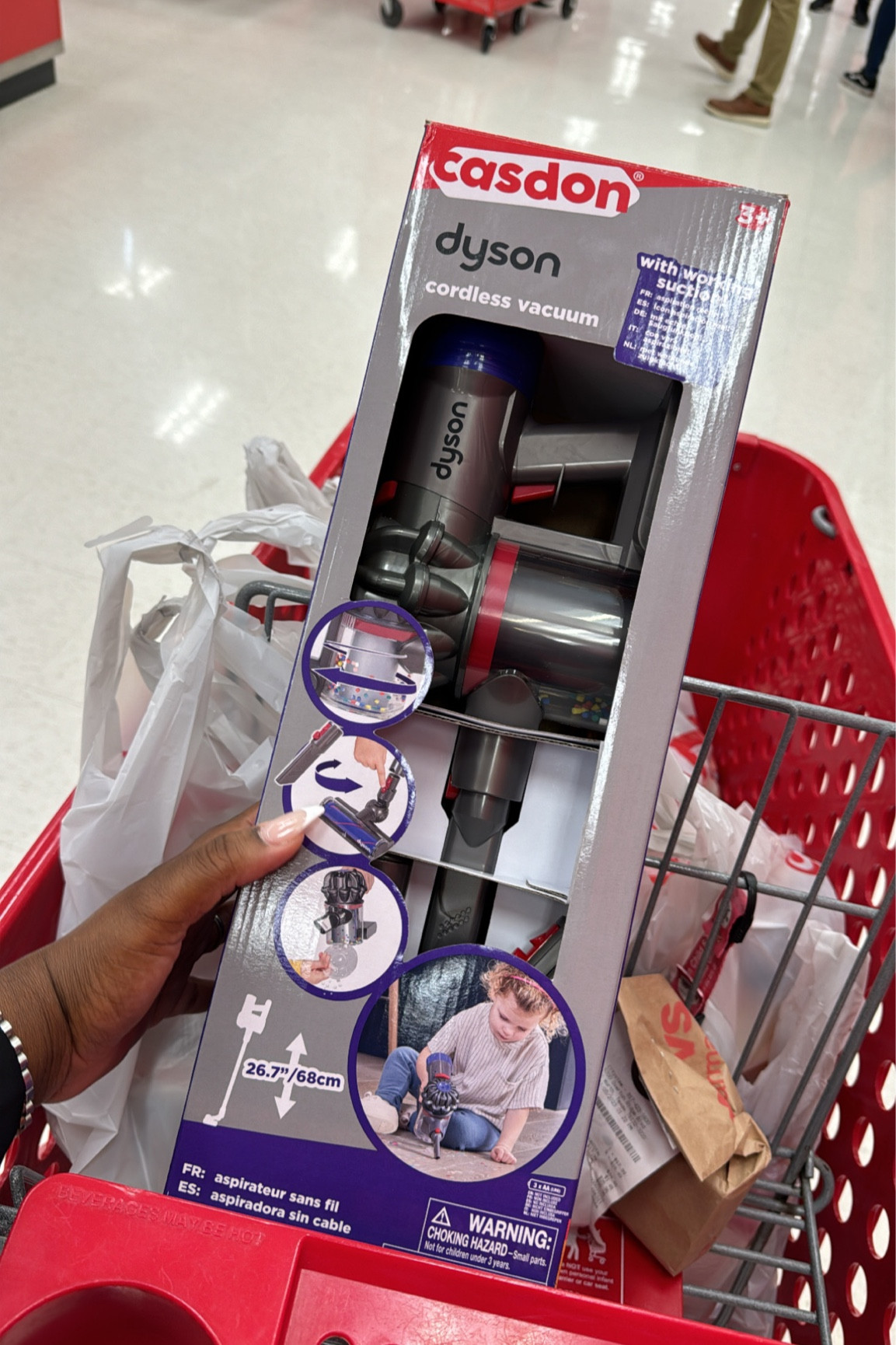 Dyson mini vacuum for toddlers. Christmas gift idea, Christmas gift, gifts for toddlers, Amazon gift ideas, target Christmas gifts 