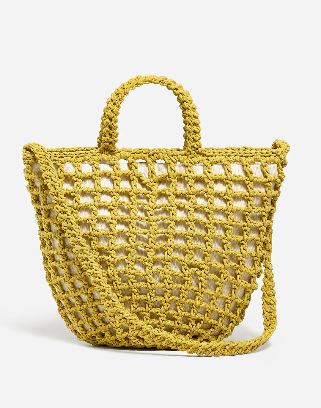 The Crocheted Shoulder Bag | Madewell