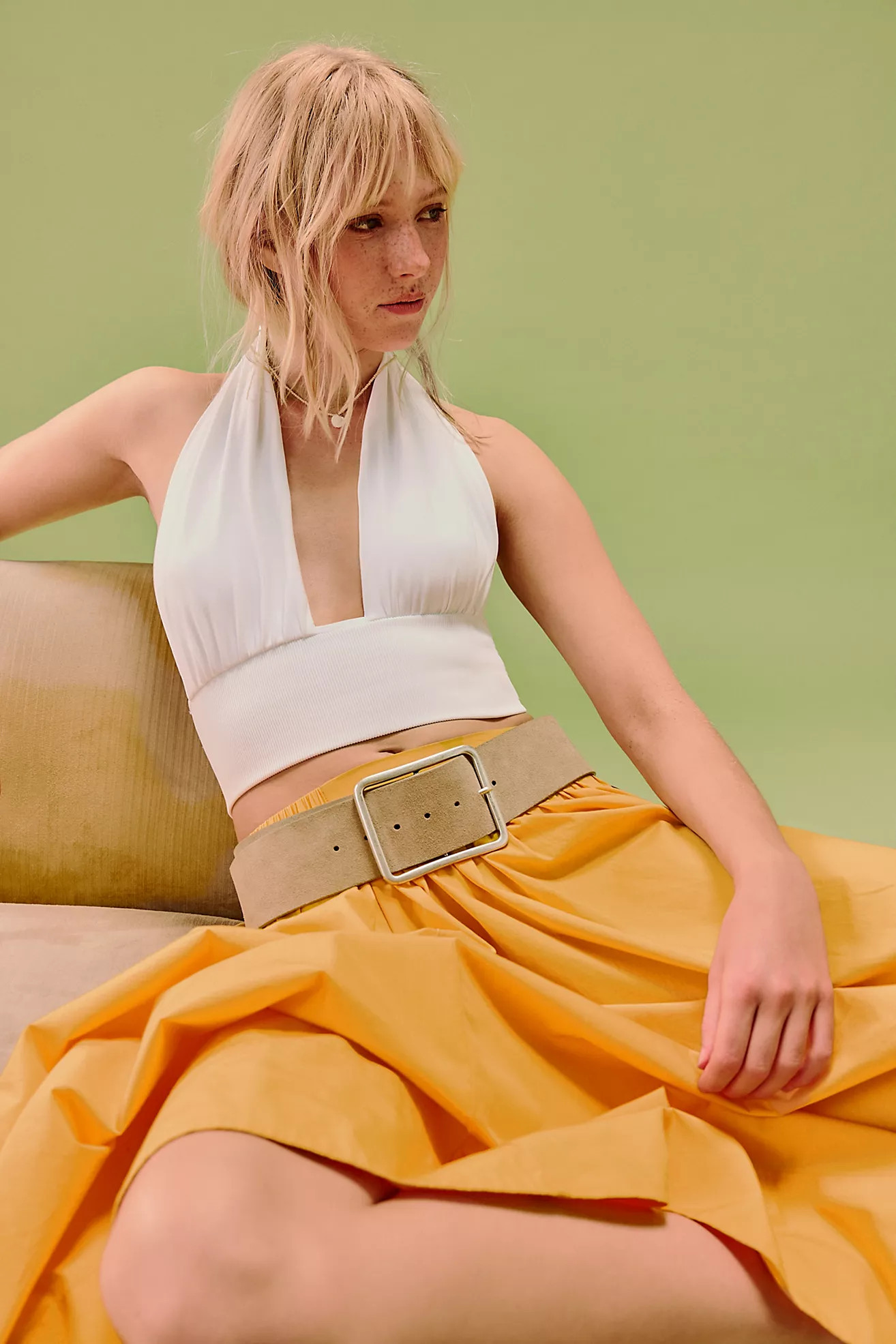 Suede Hex Hip Belt | Free People (Global - UK&FR Excluded)