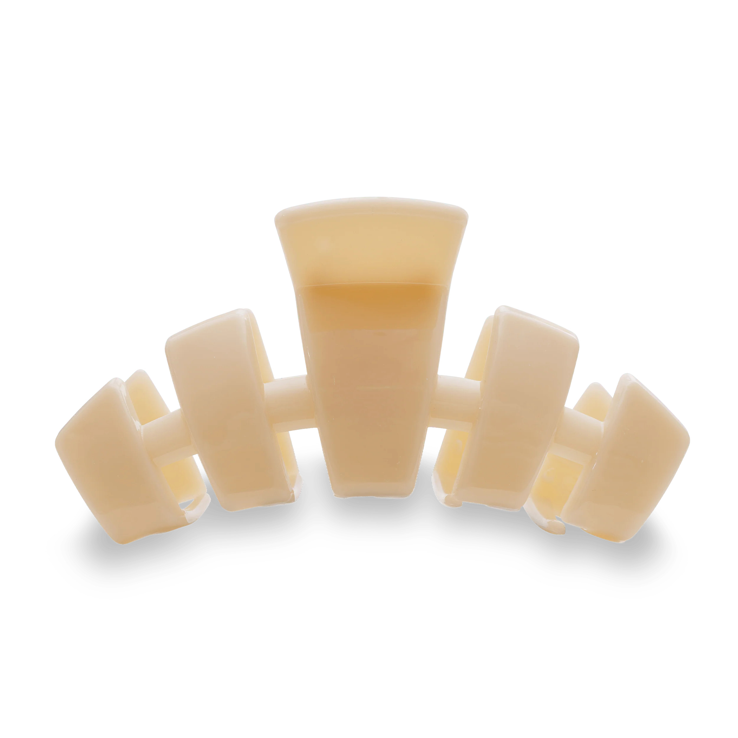 Classic Almond Beige Large Claw Hair Clip | TELETIES