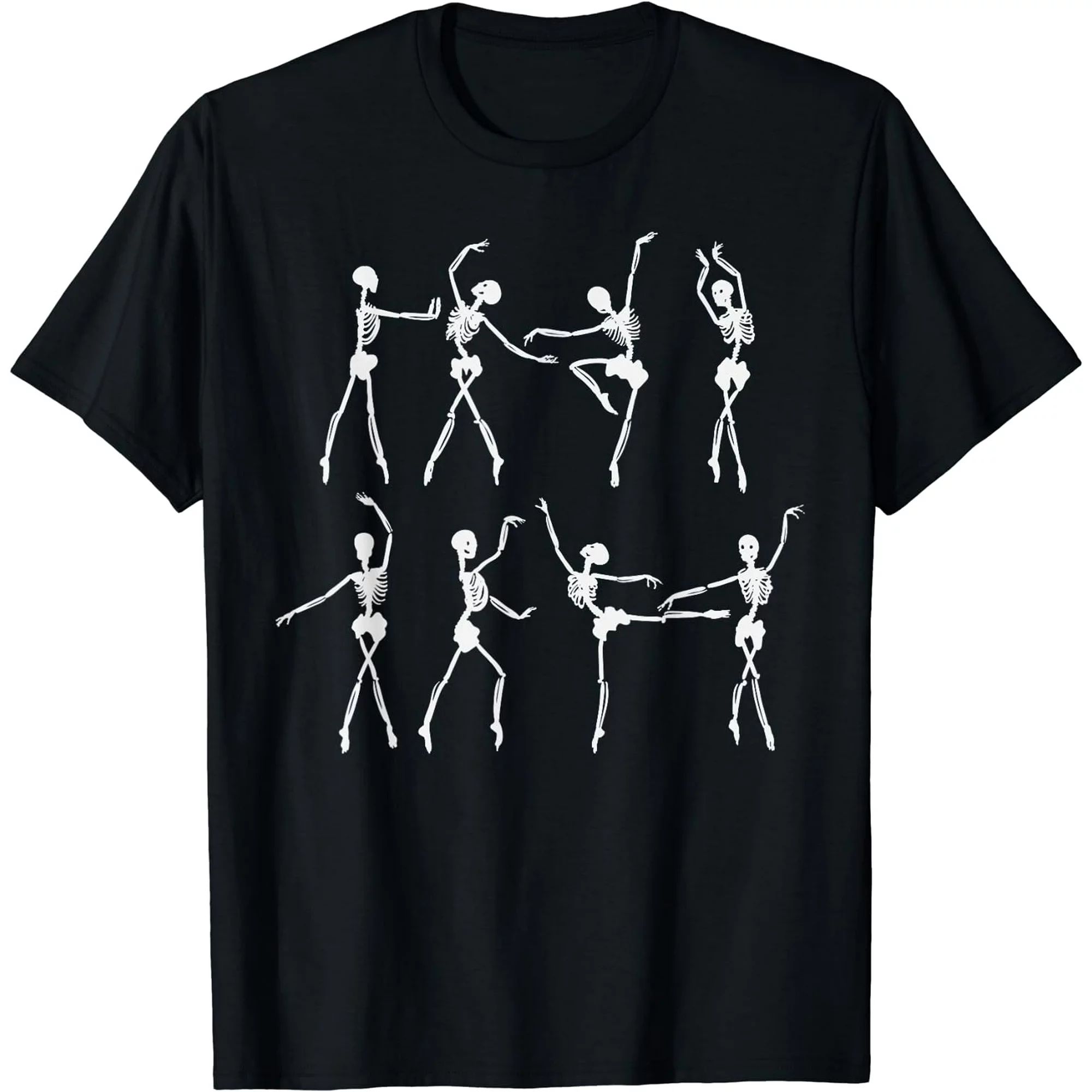 Skeleton Ballerinas Ballet Dance Cute Halloween Costume Girl T-Shirt | Walmart (US)