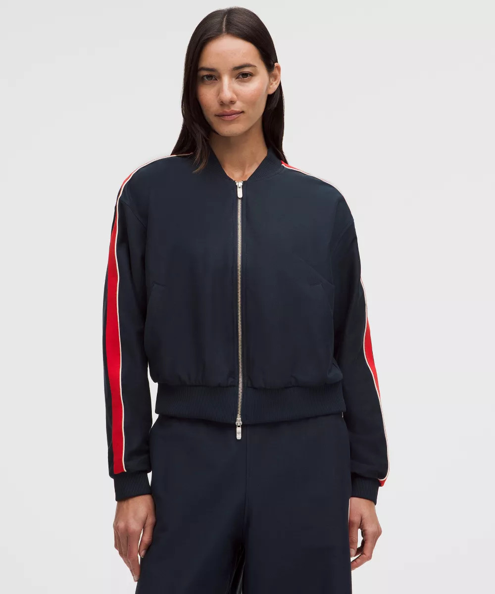 Light Utilitech Twill Bomber Jacket | lululemon (AU)