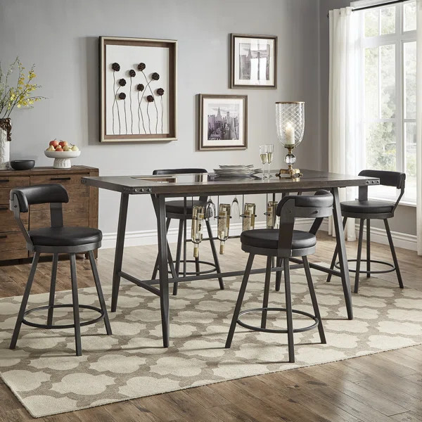 Wentworth 4 - Person Counter Height Dining Set | Wayfair North America