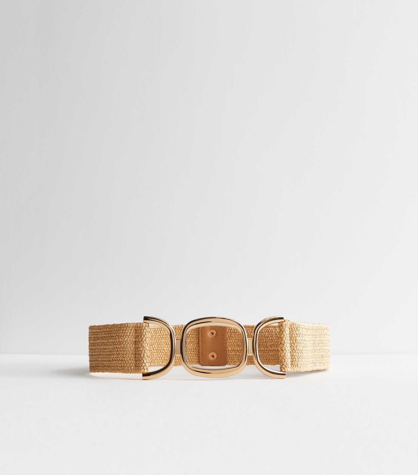 Stone Raffia Waist Belt | New Look | New Look (UK)