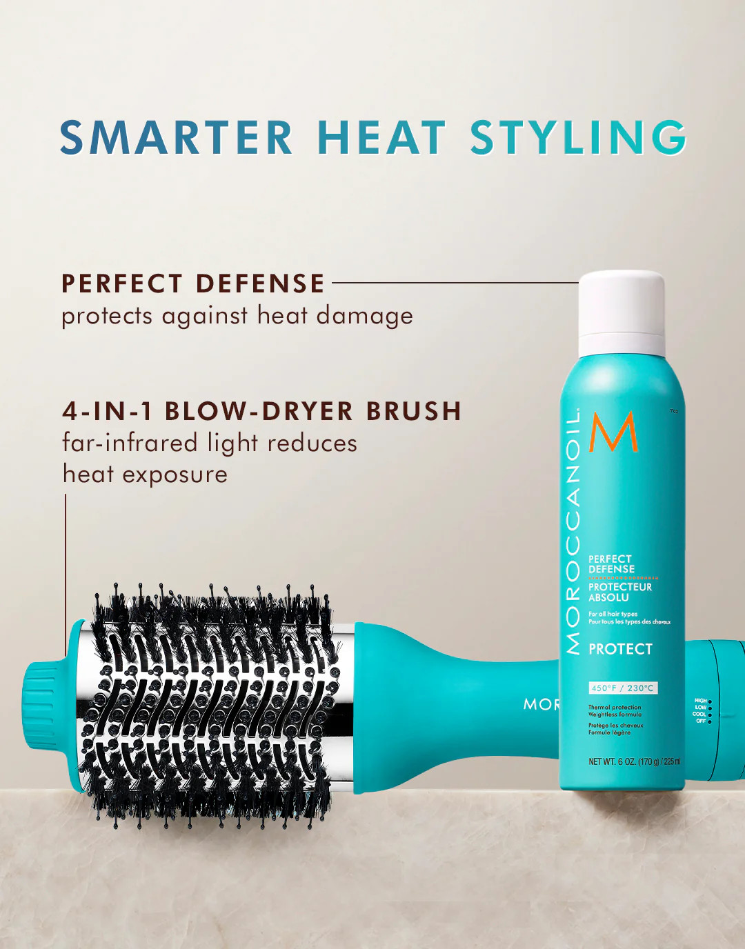 Perfect Defense Heat Protectant | Moroccanoil