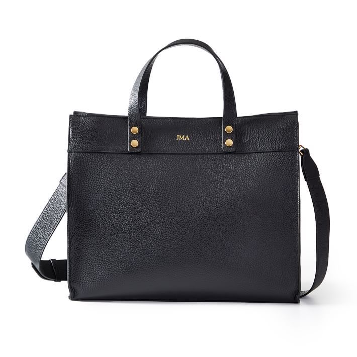 Essential Leather Tote | Mark and Graham