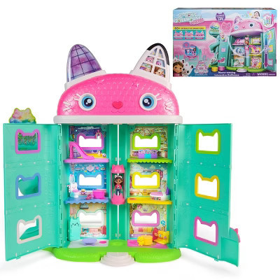 Gabby's Dollhouse: The Movie, Meow-Mazing Interactive Dollhouse, Digital Eyes, Sound FX, 7 Rooms | Target