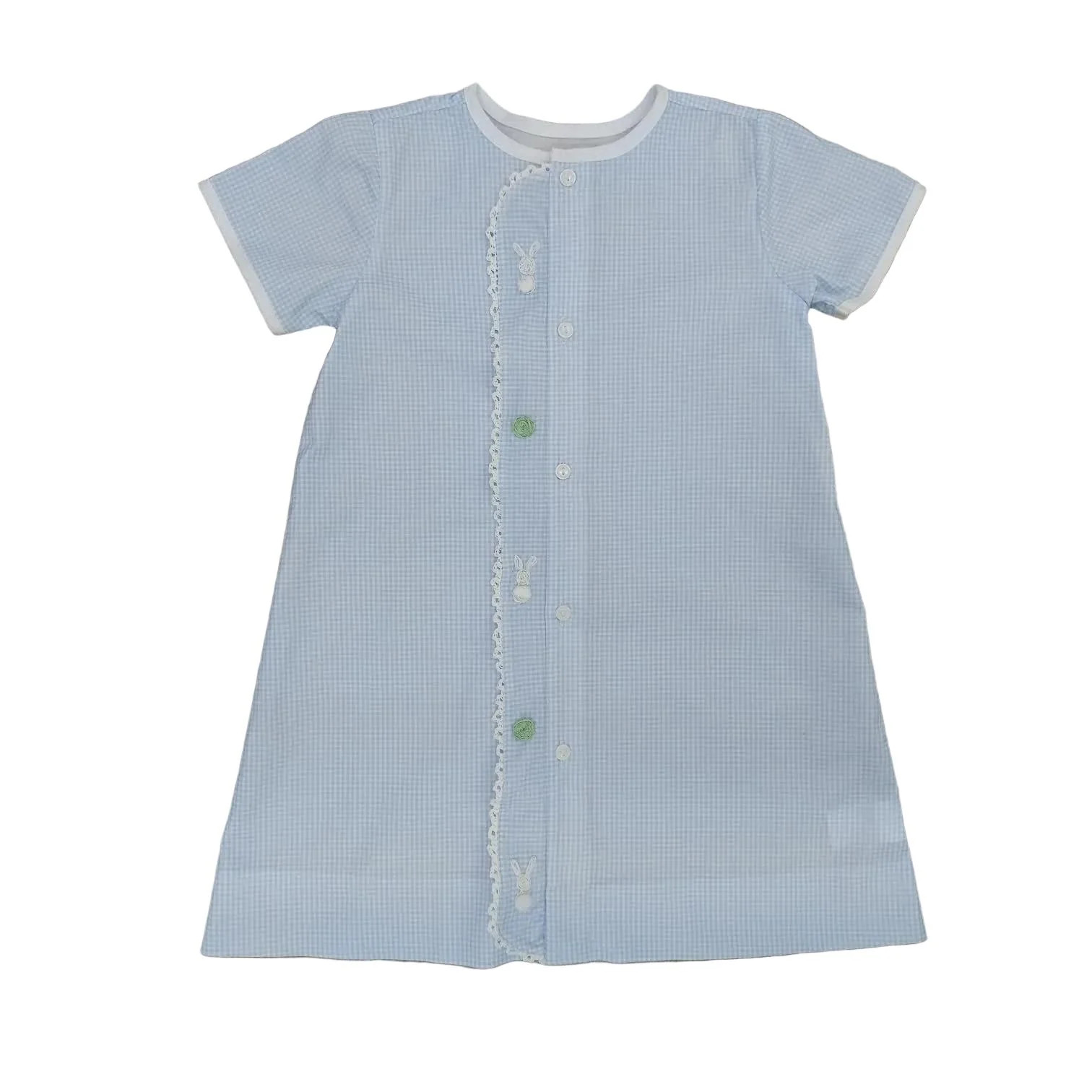 Hippity Hop Baby Boy Daygown - Easter Coming Home Outfit | Alice Kathleen & Co | Alice Kathleen & Co.