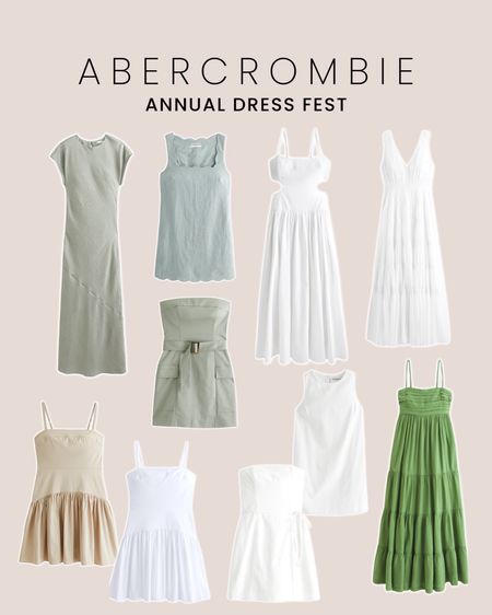 Abercrombie dress fest! 20% off dresses until Monday ☀️

#LTKFindsUnder100 #LTKSaleAlert #LTKWedding