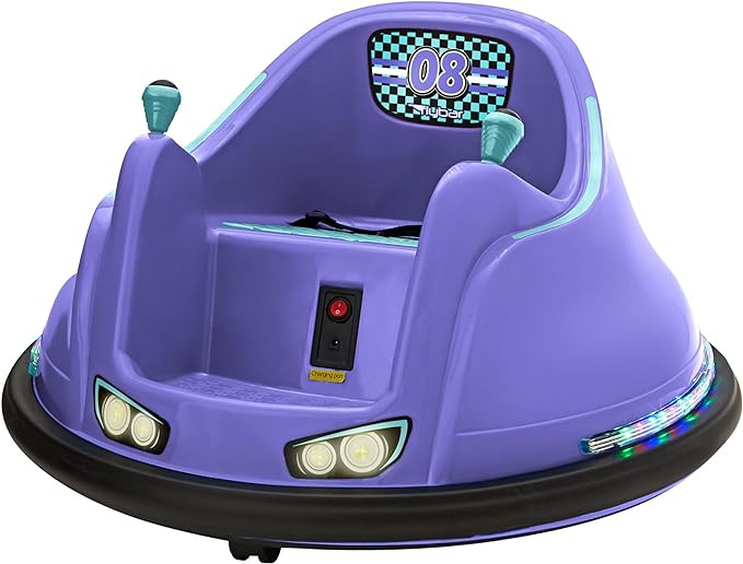 Flybar FunPark 6V Bumper Car for Toddlers, Kids Bumper Car, Electric Toddler Ride On Toys for Kid... | Amazon (US)