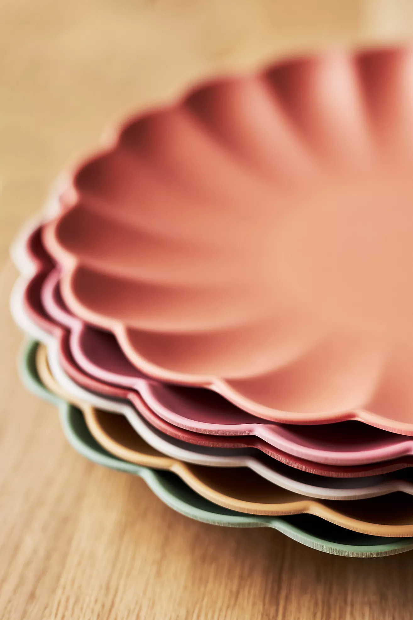 Bamboo Dinner Plates, Set of 6 | Anthropologie (US)