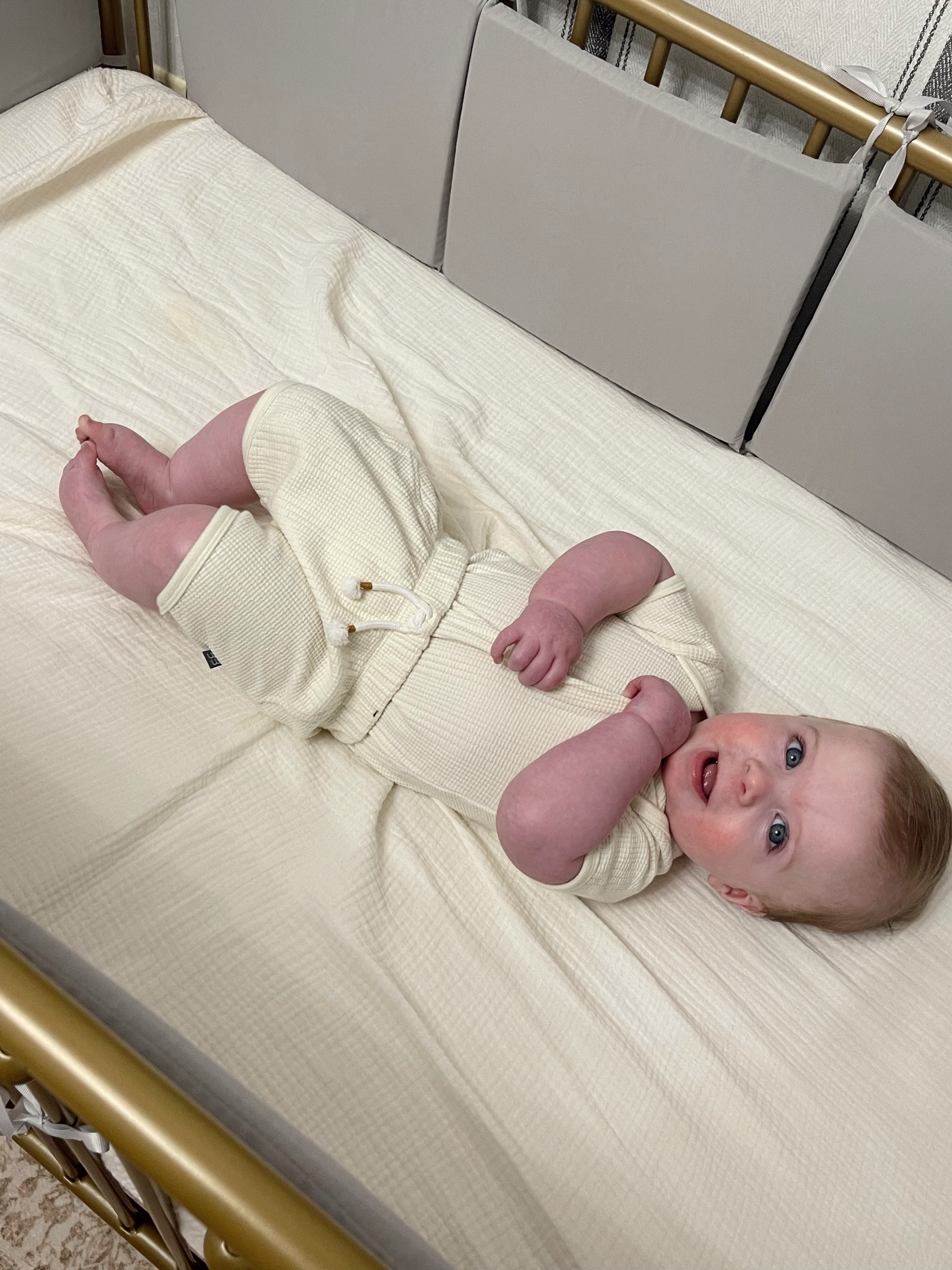 Spring is here! And so are the new spring baby clothes at Walmart and they are so adorable AND affordable! This matching set outfit for our baby boy is from Walmart, the modern moments line. I linked their new arrivals for baby boy clothes as well as our gold crib, muslin crib sheets, and crib bumpers also pictured here. Follow for more cute baby boy clothes, neutral baby clothing, vintage style baby clothing, and baby boy outfits that are actually stylish without being cheesy 🫠

#LTKKids #LTKBaby #LTKHome