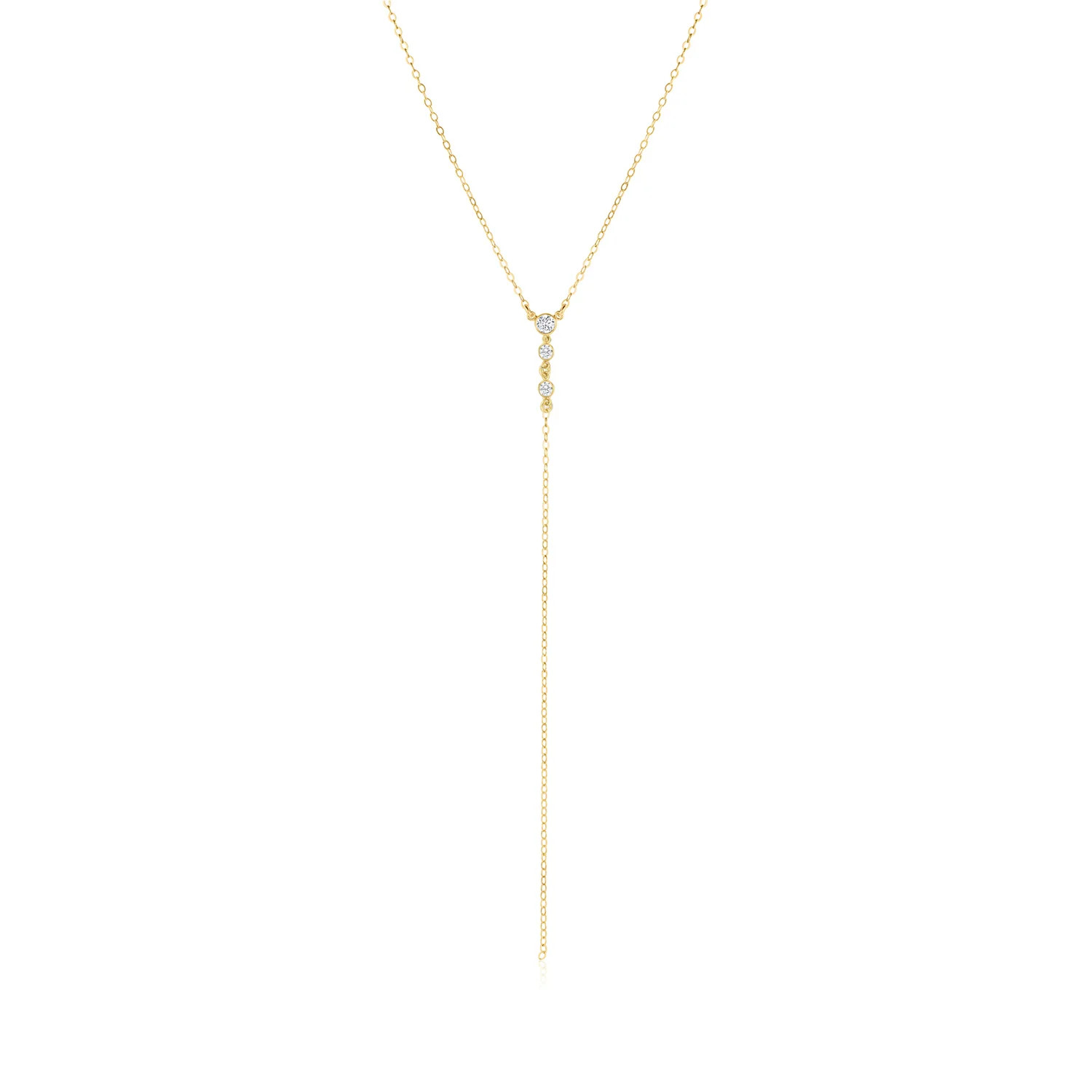 Miley Lariat Necklace | Set & Stones