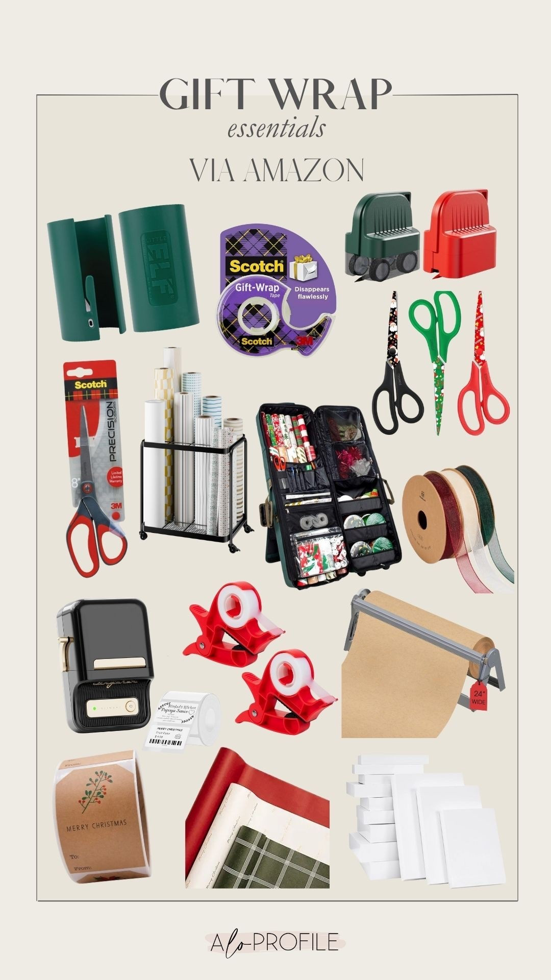 Amazon Holiday Gift Wrap Essentials // Holiday gifts, holiday gifting, gift wrap, Christmas gift wrap, wrapping paper, Christmas wrapping paper, holiday gift wrap, holiday gifting supplies, holiday ribbons, holiday gift bags

#LTKHoliday