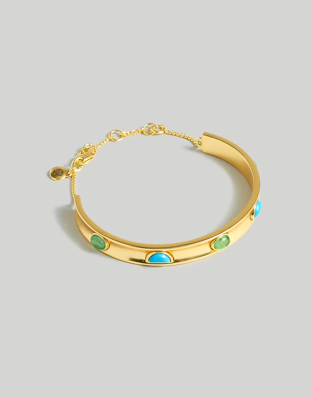 Stone Collection Green Apophyllite Cuff Bracelet | Madewell