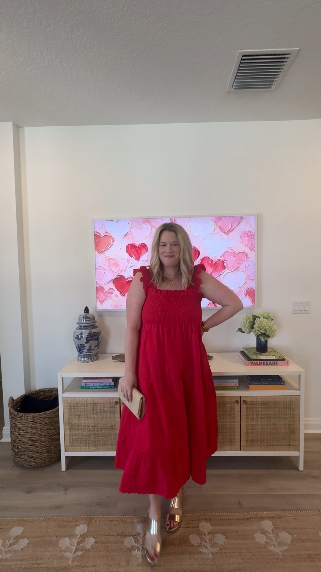 My favorite red dress in 20% off in the Shopbop sale! Perfect to wear all year, these dresses don’t go on sale often! 

#hillhouse #napdress #reddress

#LTKMidsize #LTKWatchNow #LTKSaleAlert