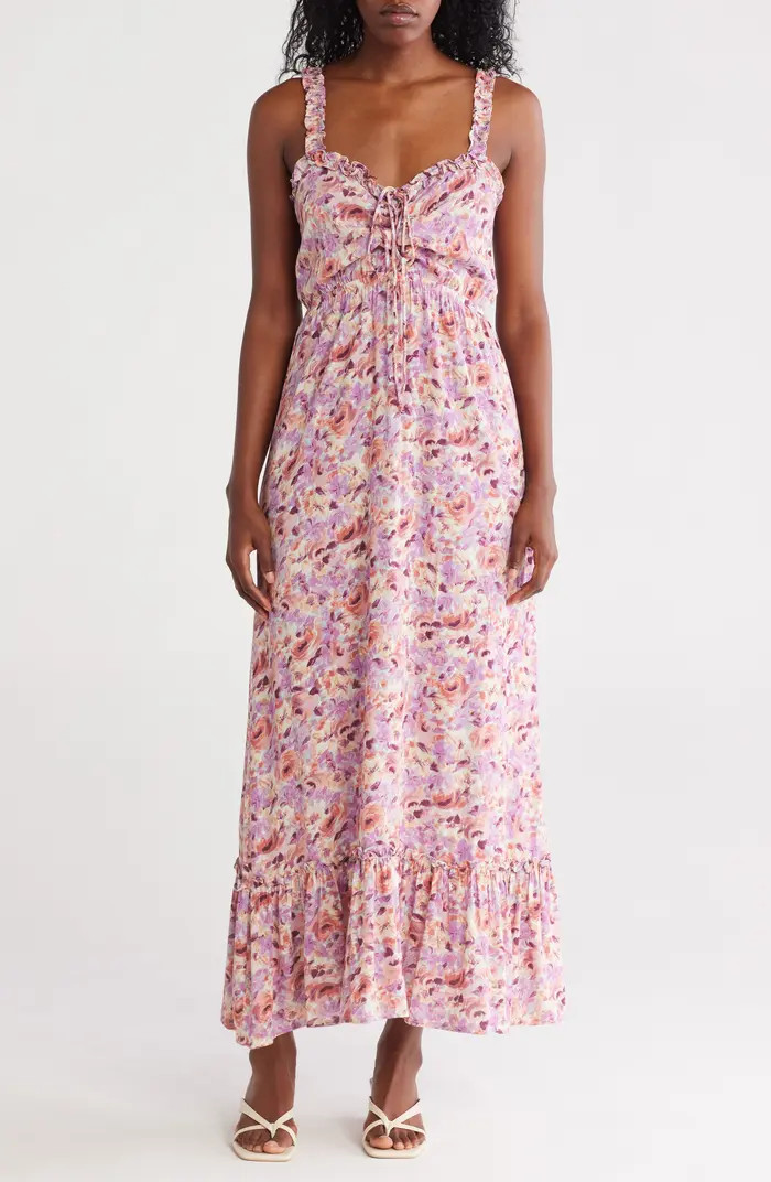 Lovestitch Ruffle Strap Maxi Dress | Nordstromrack | Nordstrom Rack