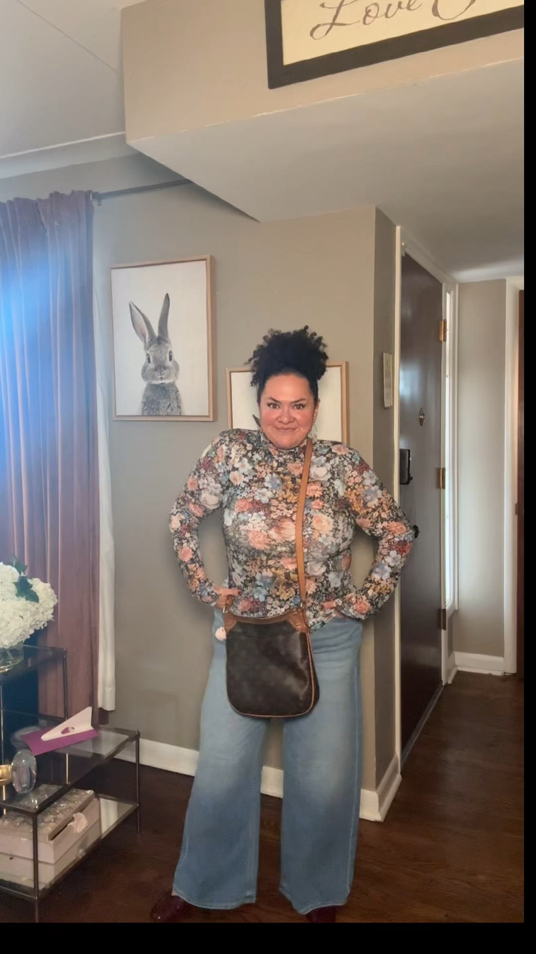 These dreamy drape jeans are sooooo soft and literally dreamy! I’m wearing a size 12 short! 