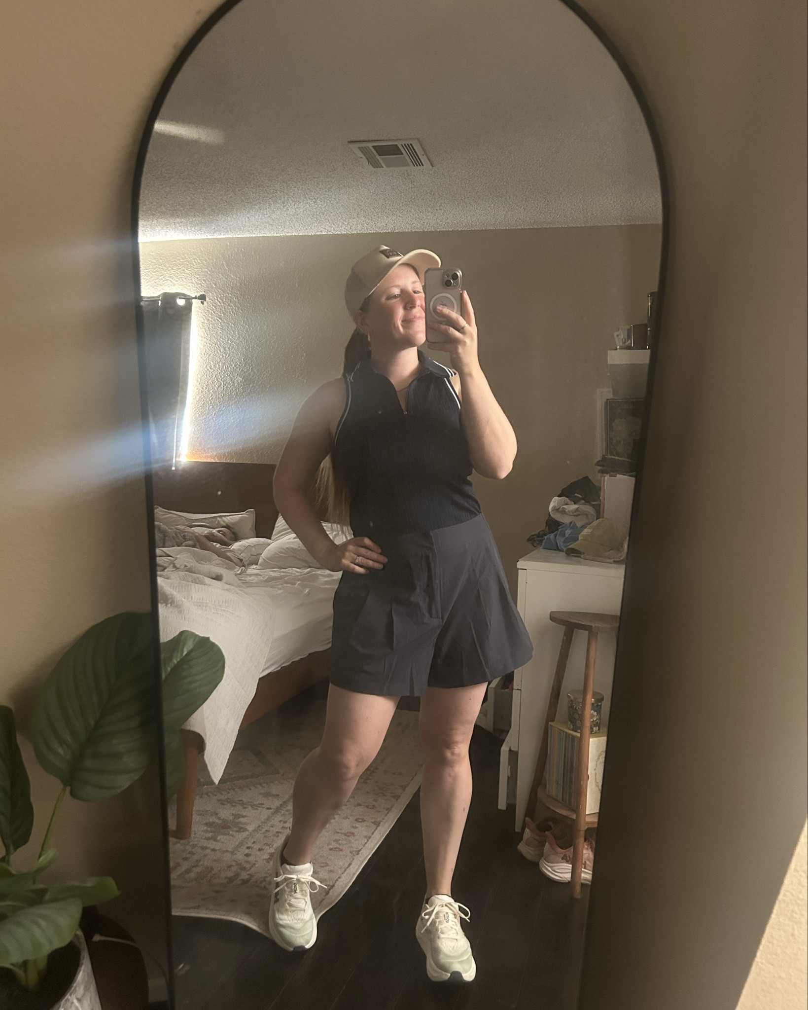 Soccer mom fit, pickleball tournament, golf, really just a classic fit for Saturday activities!
