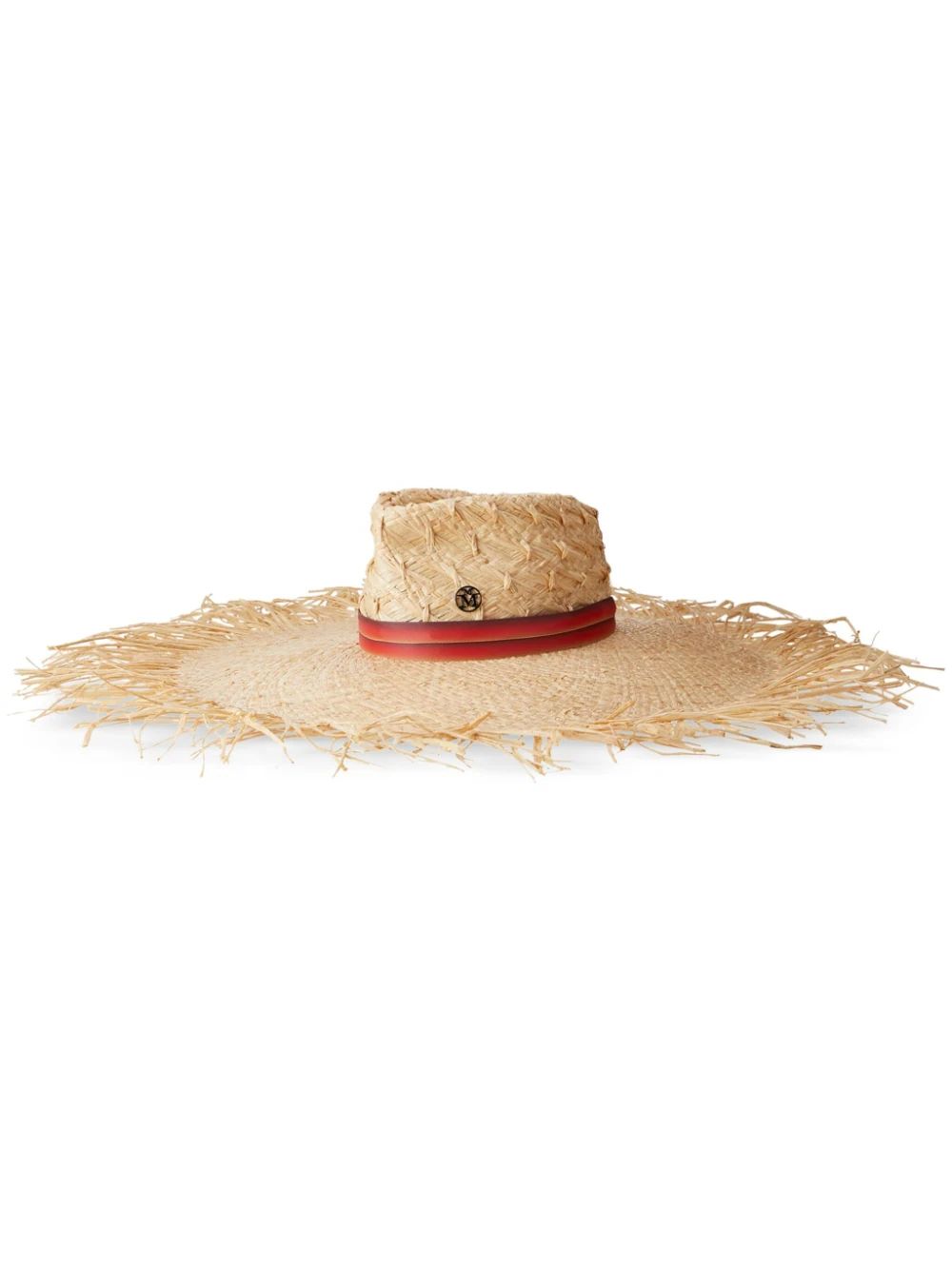 Maison Michel Pina wide-brim Straw Sun Hat - Farfetch | Farfetch Global