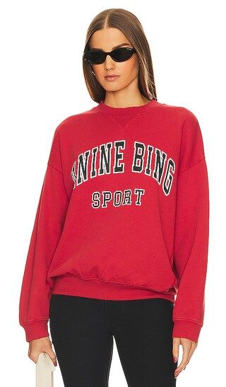 Jaci Sweatshirt in Red | Revolve Clothing (Global)