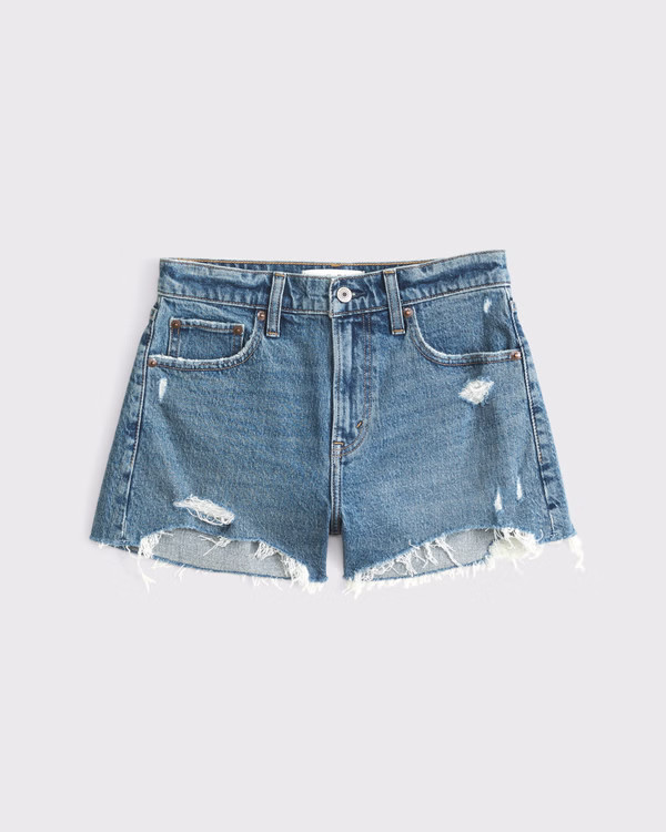 High Rise Mom Short | Abercrombie & Fitch (US)