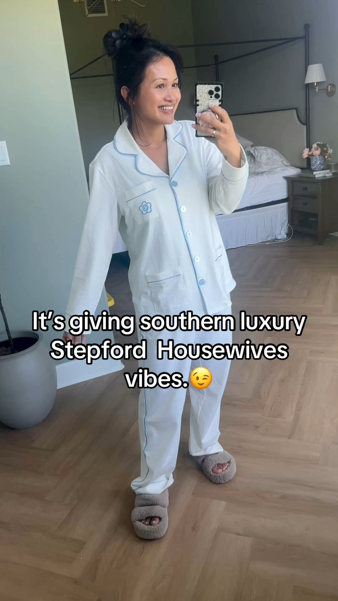 The perfect luxury pajamas for Mother’s Day from KIP! Wearing a small.

#LTKGiftGuide #LTKBump #LTKPetite