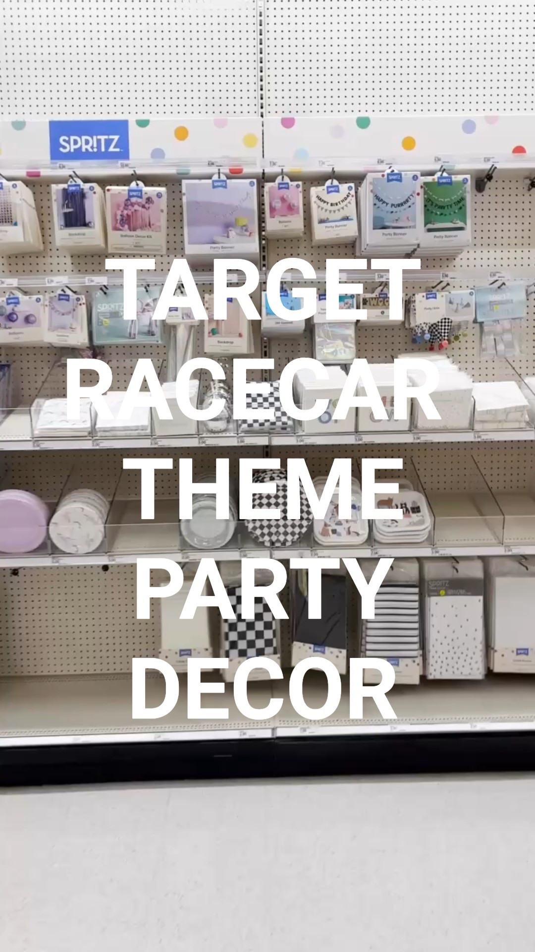 Went for the banner and left with more! The Happy Birthday Banner is perfect for our Hot Wheels themed birthday coming up! But the checkered plates, napkins and tablecloth would also be great for a monster truck birthday!  

#LTKKids #LTKFamily