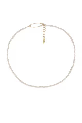 Loren Stewart Seed Pearl Choker in Yellow Gold from Revolve.com | Revolve Clothing (Global)