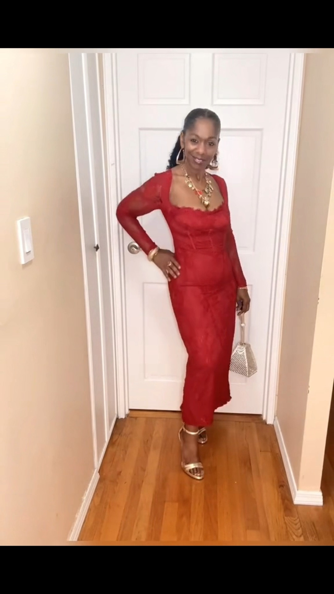 Red dress moment ❤️✨

This lace midi dress hugs in all the right places and made me feel confident, feminine, and elegant at 60. Perfect for date night, weddings, birthdays, or any moment you want to stand out ❤️

Dress size: Medium
Shoes & bag are older pieces from my closet ✨

#LTKStyle #LTKOver50

#LTKOver40