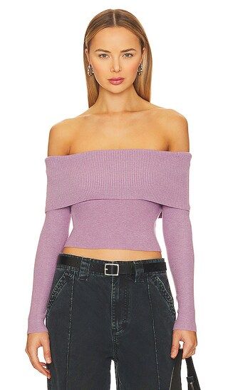 Heart Struck Sweater in Lilac | Revolve Clothing (Global)