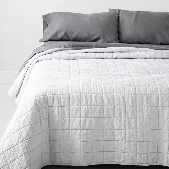 Heavyweight Linen Blend Quilt - Casaluna™ | Target