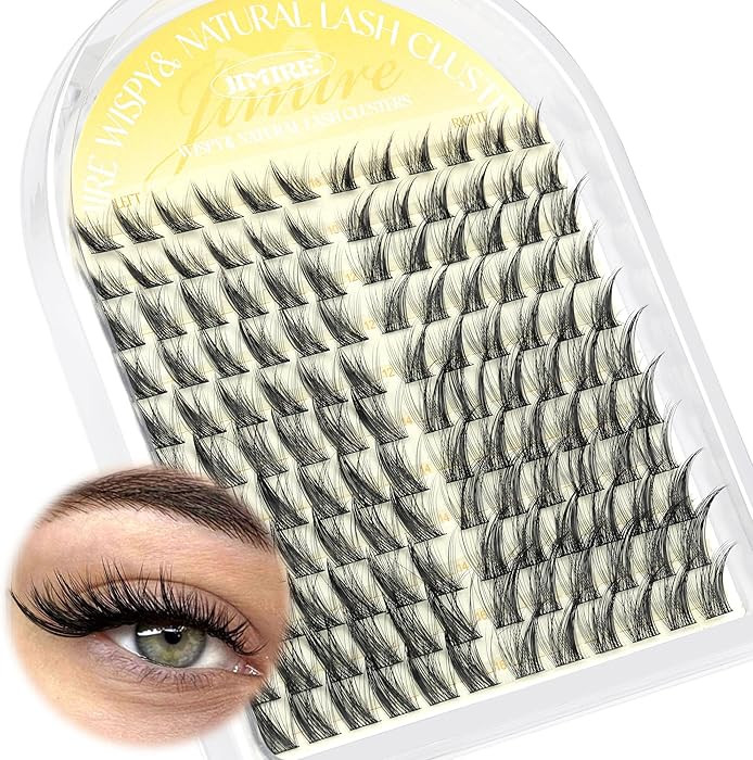 Cat Eye Natural Lash Clusters Wispy Eyelash Clusters 10-16MM Cluster Eyelash Extensions Left Righ... | Amazon (US)