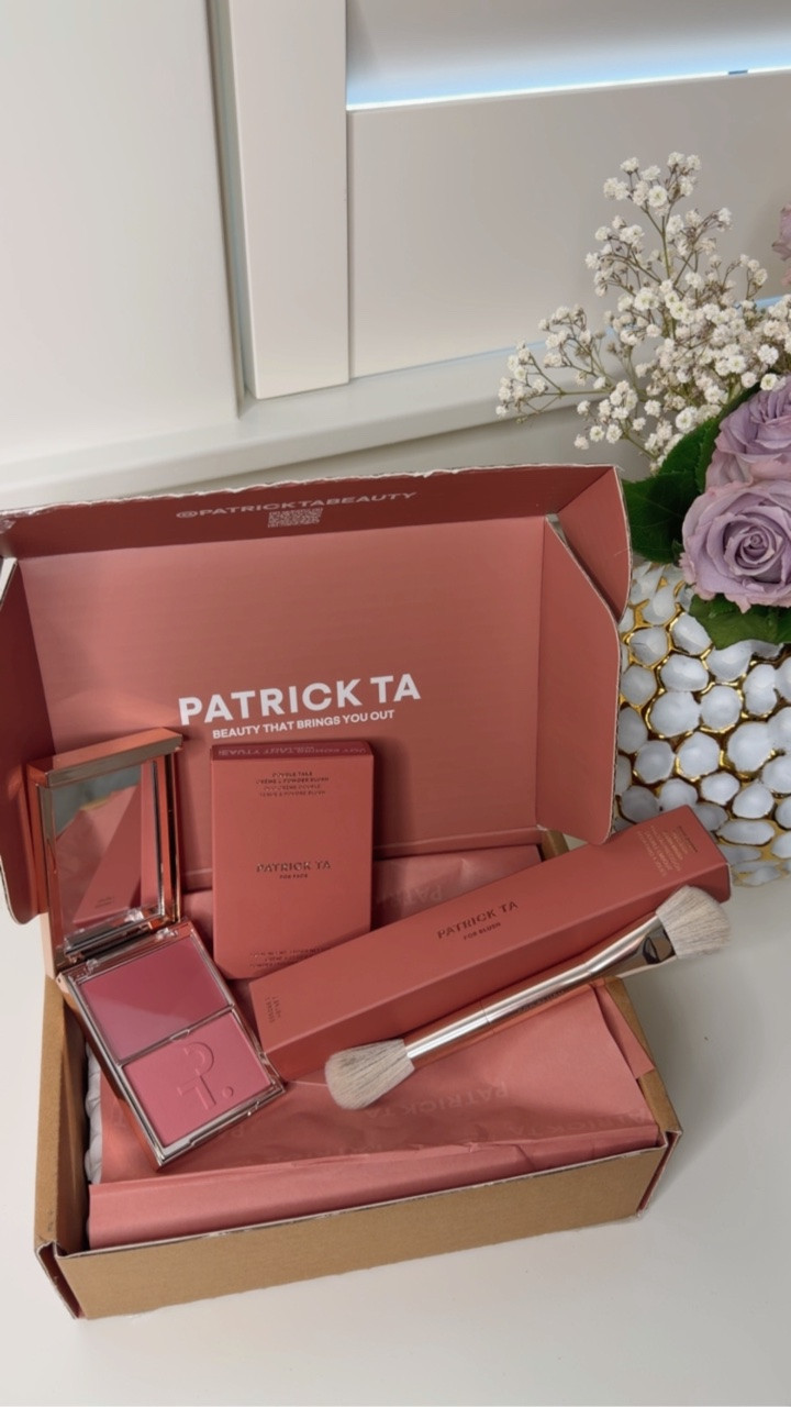 Patrick Ta can do no wrong and this new shade of blush “out of office” is the perfect pink! The brush blends the cream and powder edges perfectly too! I also like the shade “Not too much” 
Cream and powder blush duo

#LTKgrwm #LTKmorningroutine #LTKBeauty