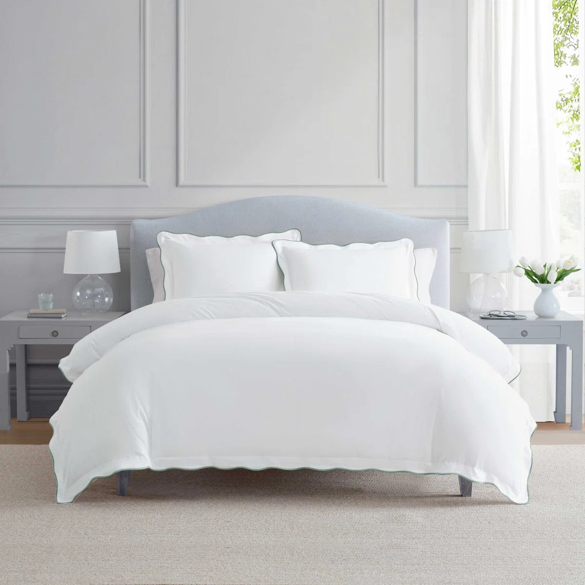Martha Stewart Simple Scallop Cotton Set | Wayfair North America