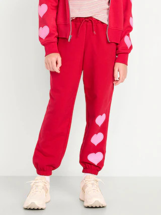Favorite Fleece High-Waisted Jogger Sweatpants for Girls | Old Navy (US)