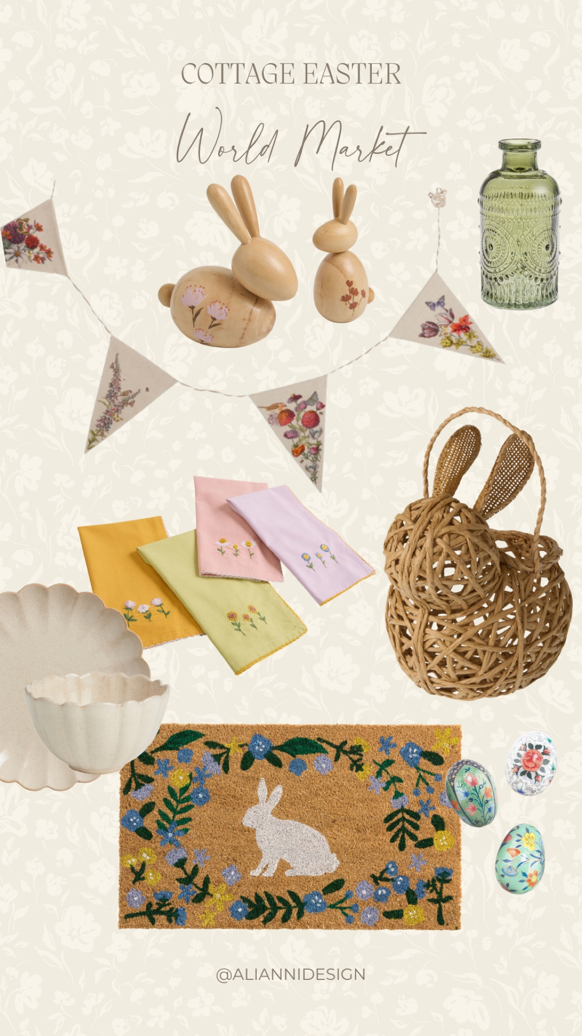 Cottage Easter: World Market 🥕🐇 

#LTKSeasonal #LTKHome