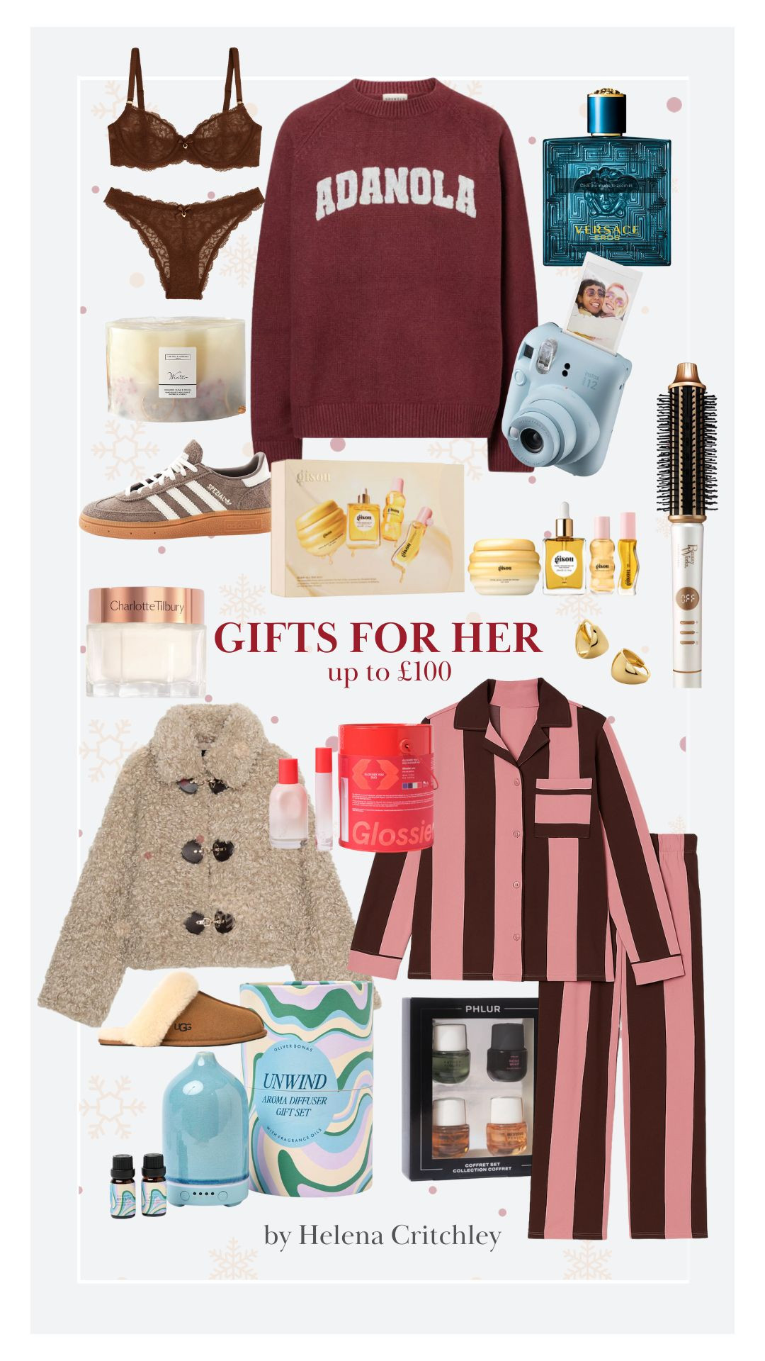 Gifts For Her Up to £100 🎄💕

Gifts for Her, Gifting, Christmas Gifts, Pjamas, Beauty, Perfume, Christmas For Her, Jacket, Hot Hair Tool, Adidas Trainers, Ugg Slippers, Adanola  

 

#LTKuk #LTKfestive #LTKgiftguide