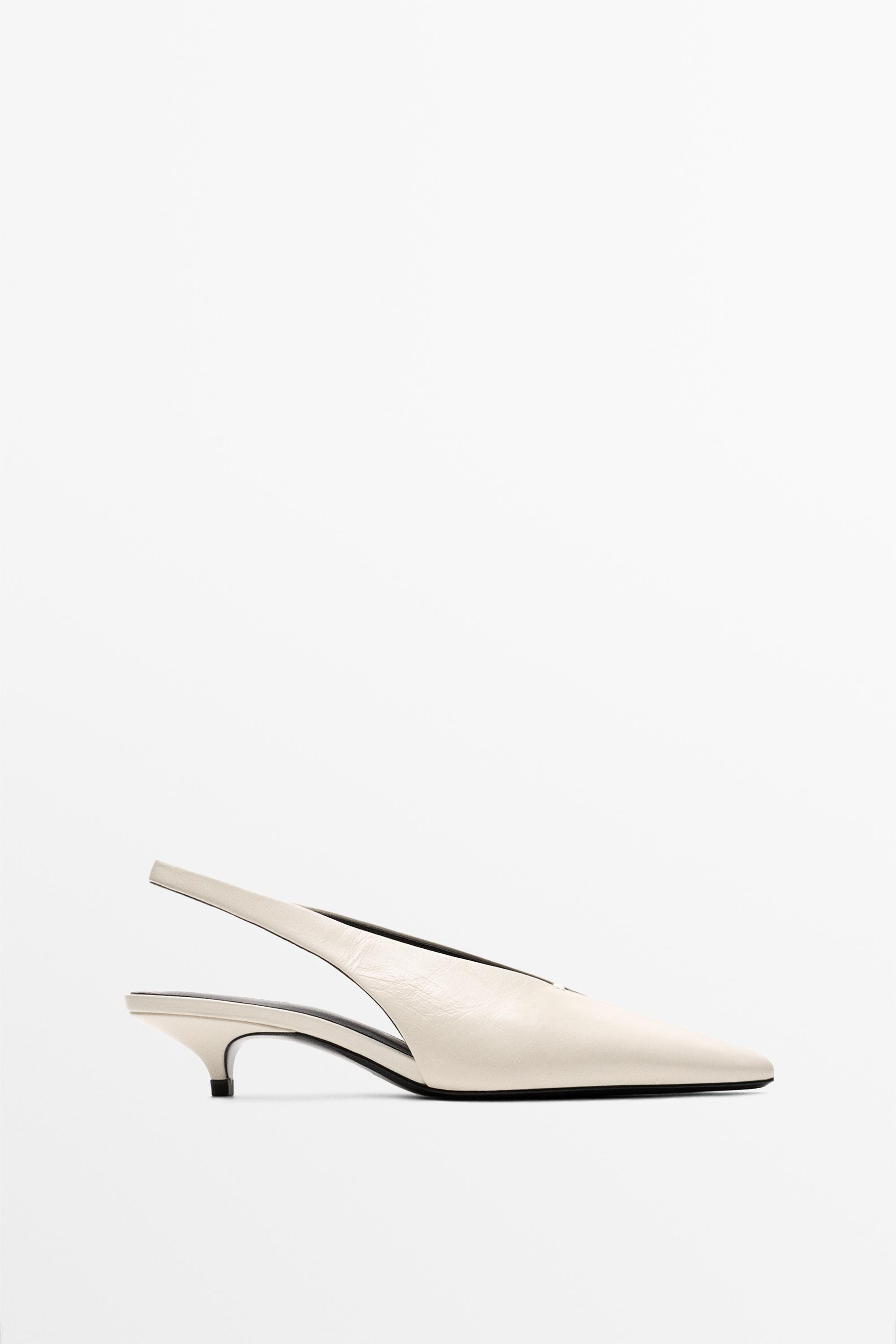 Slingback heels | Massimo Dutti UK