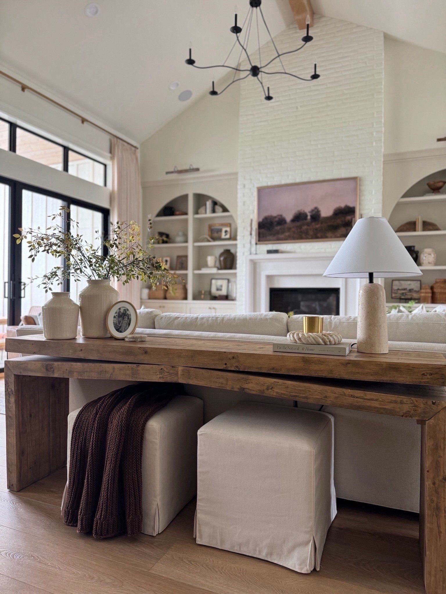 One of my favorite pieces in our home is this sofa table! We have the Sierra Rustic Natural finish in the medium size, and it’s the perfect piece to bridge together our kitchen and living room. 

#LTKHome