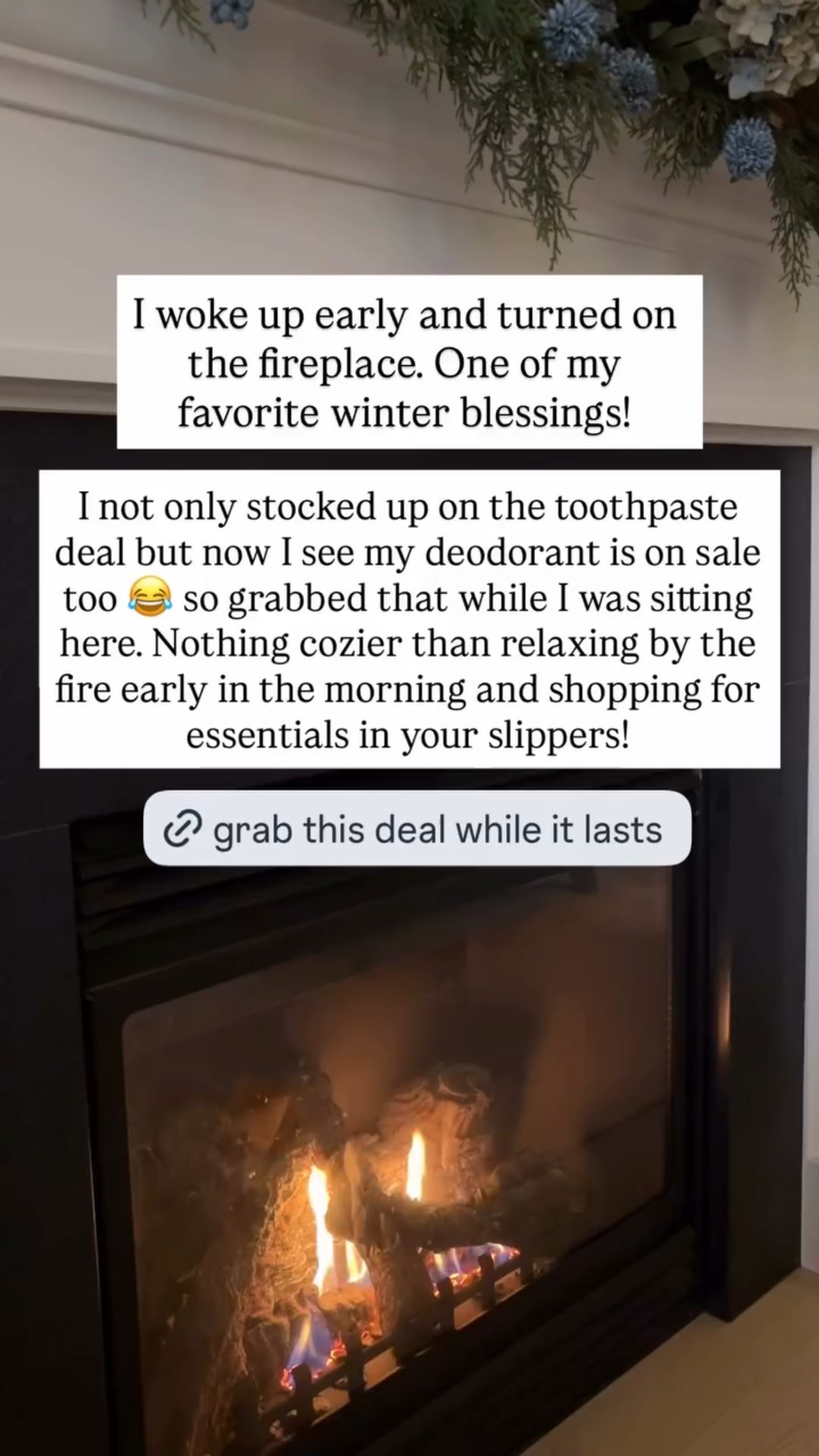 Favorite deodorant and toothpaste on sale

#LTKCyberWeek #LTKHome #LTKSaleAlert