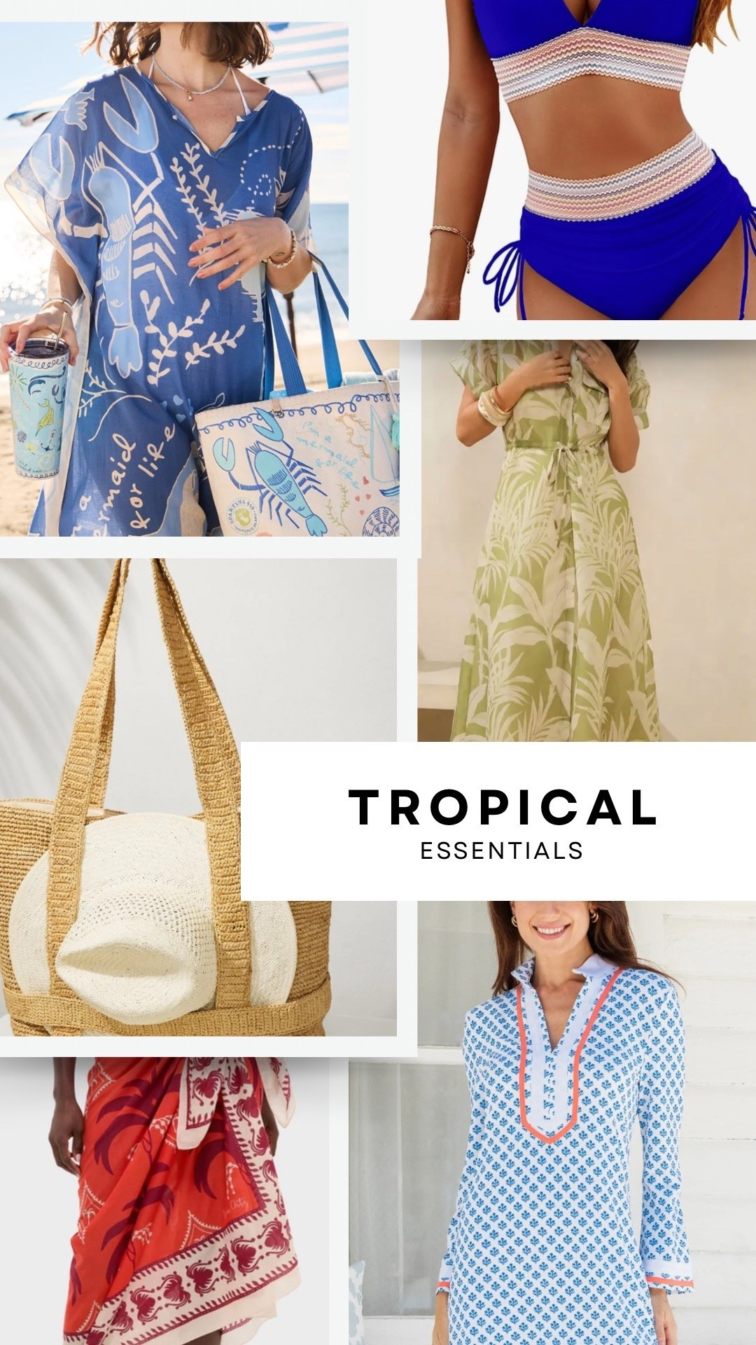 Are you or someone you are shopping for headed to tropical weather this holiday season??? These essential will brighten your wardrobe and WOW the people you are gifting! 

#LTKOver40 #LTKGiftGuide #LTKTravel