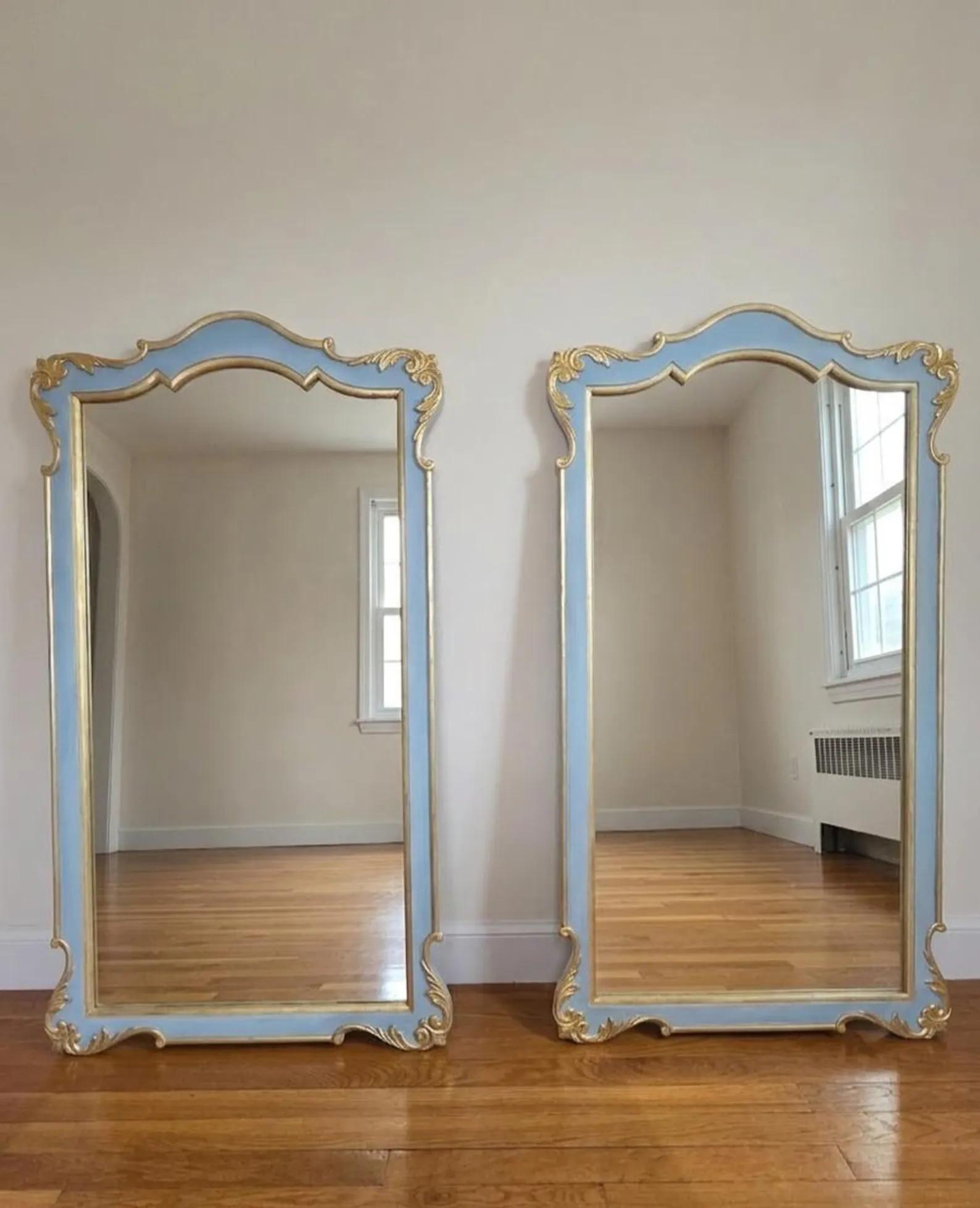 Vintage Lenoir Mirror Co. French Provincial Wall Mirrors – Pair | Etsy (Global)