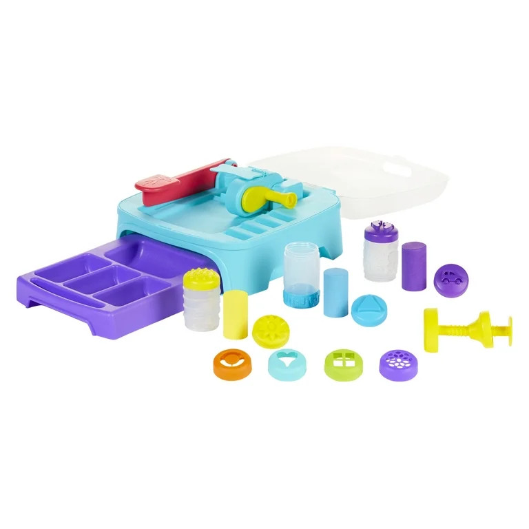 Wonder Factory Never Dry Dough Creation Station; Playset, Stamp, Roll Shape, Many Colors, Ages 2+ | Walmart (US)