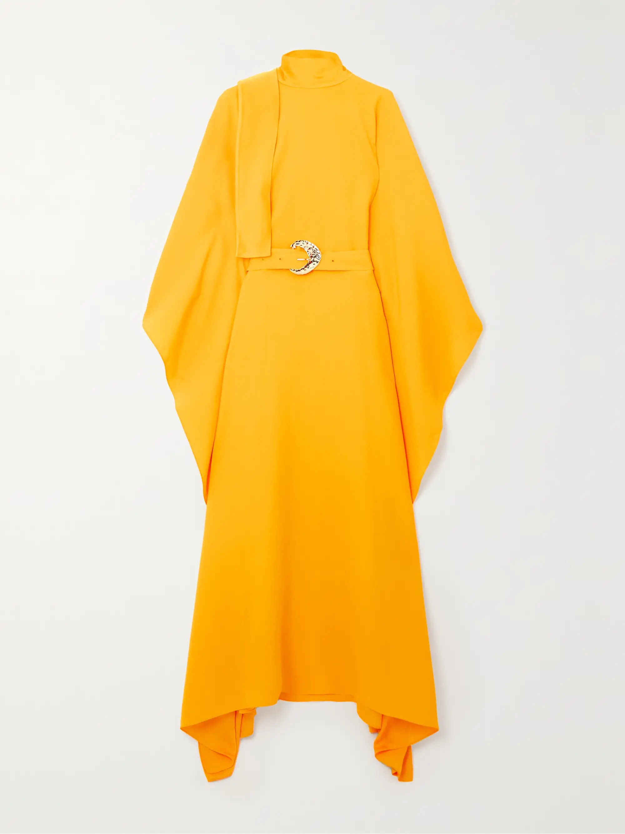 + NET SUSTAIN El Sol belted crepe kaftan | NET-A-PORTER (UK & EU)