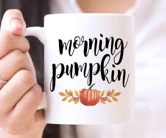 Coffee Mug | Morning Pumpkin | Autumn Mug | Pumpkin Mug | Fall Mug | Good Morning Pumpkin | Cute Mug | Etsy (US)